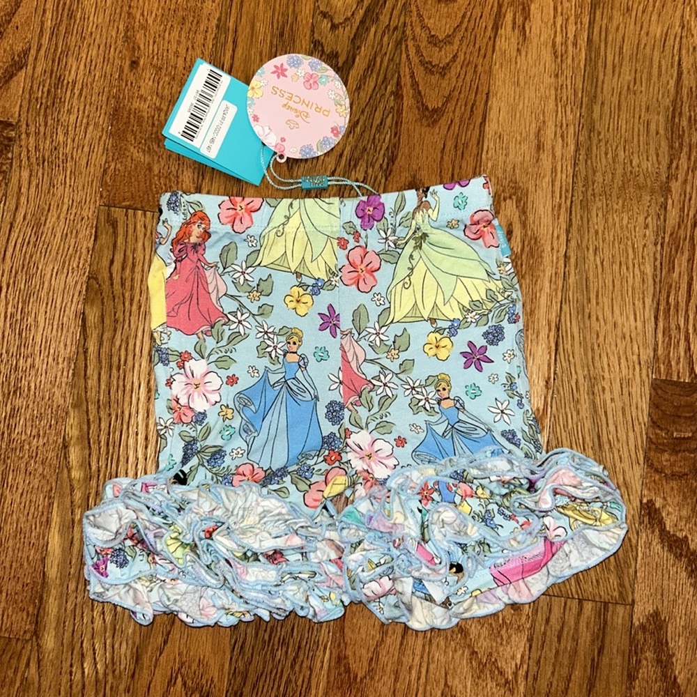 *New Posh Peanut Disney Princesses Bike Shorts-18-24M